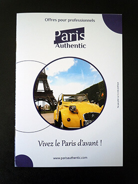 Livret d'information Paris Athentic couverture