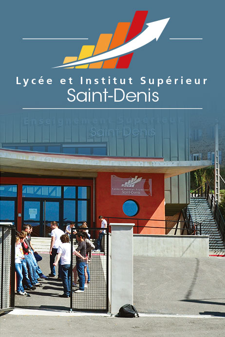 infographiste  Lycée et Institut Supérieur Saint-Denis 2017